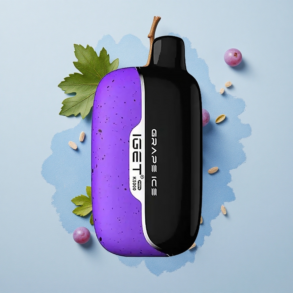 IGET Moon K5000 Puffs Гроздов Лед 81.5g Mesh 1.35 Ohm