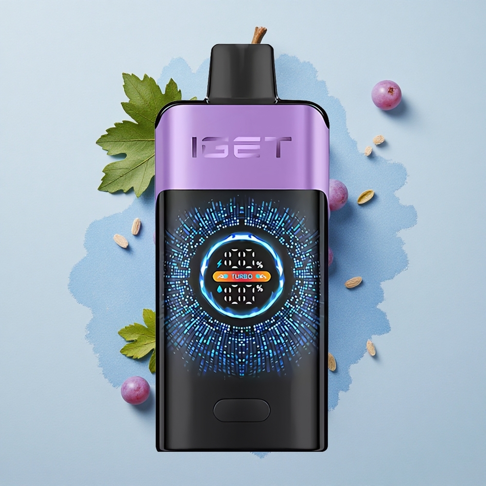 IGET ONE 12000 Puffs Ледена гроздова Dual Mesh