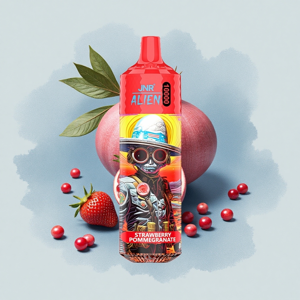 JNR Alien 10000 Ягодов Нар с RGB светлини и 20ml течност