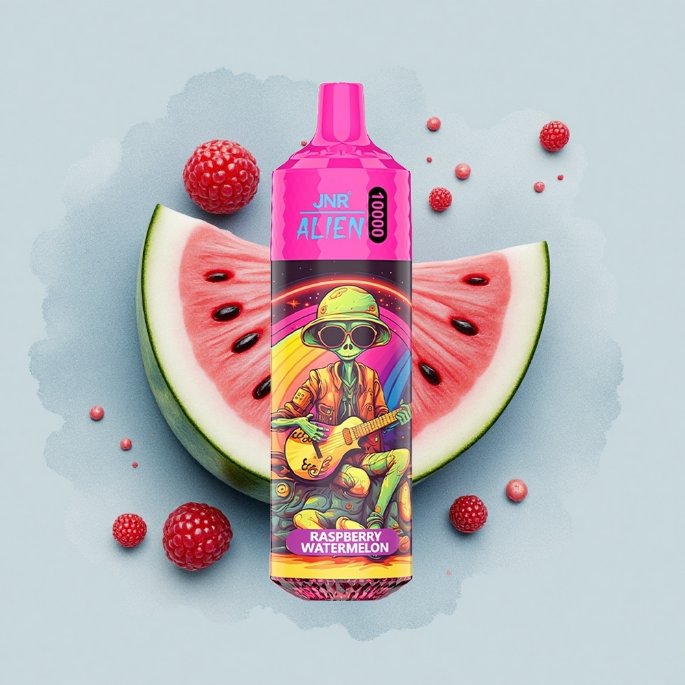 JNR Alien 10000 Малинова Диня RGB 850mAh Mesh