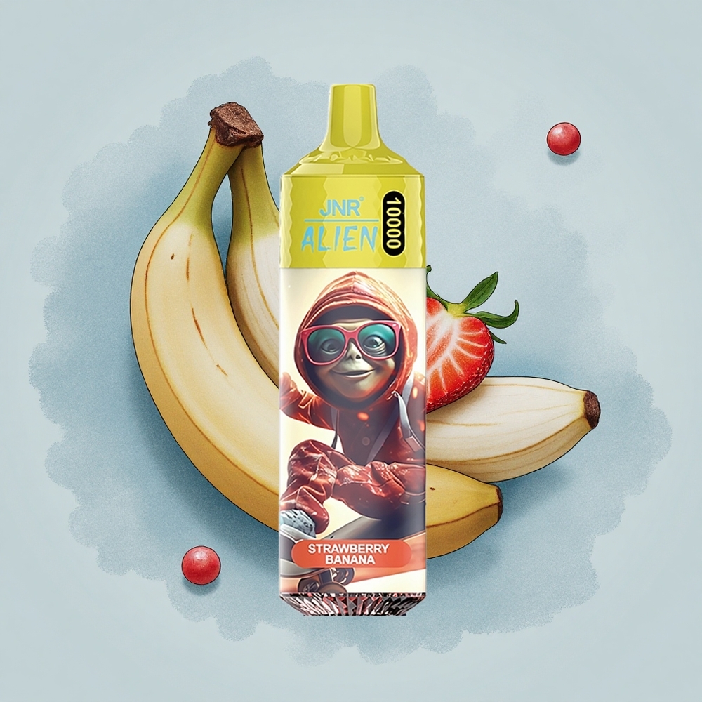 JNR Alien 10000 Ягода Банан RGB Мех