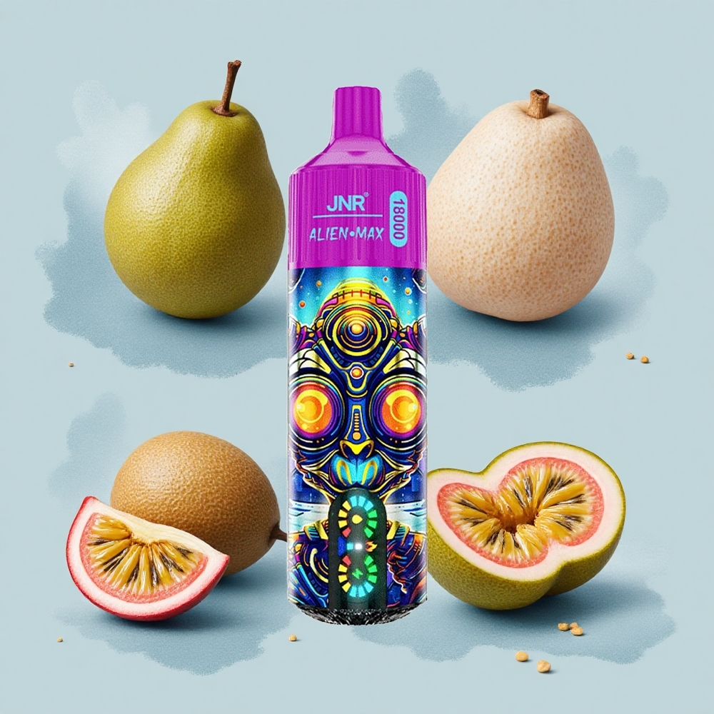JNR Alien Max 18000 Киви Пасъон Фрукт Гуава Двойна Мрежа & Двойно Ядро 28мл