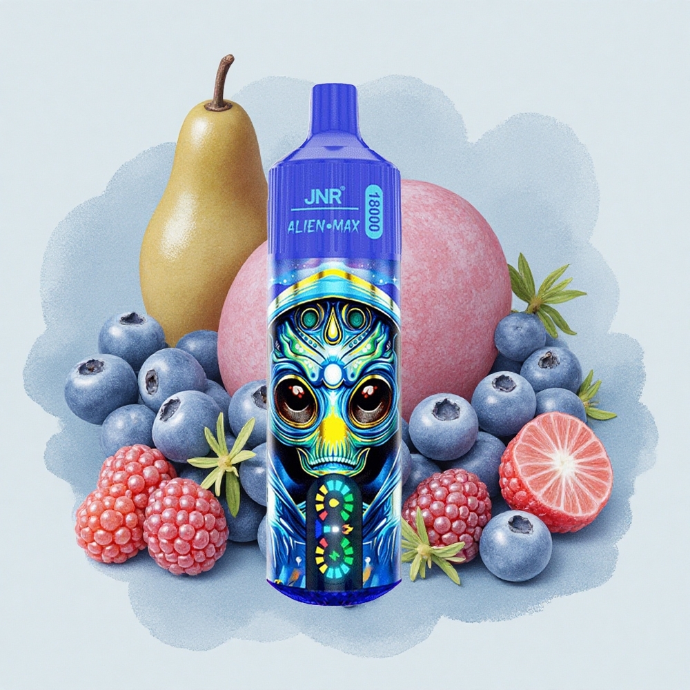 JNR Alien Max 18000 Смесени горски плодове с двойна мрежа и 28мл течност