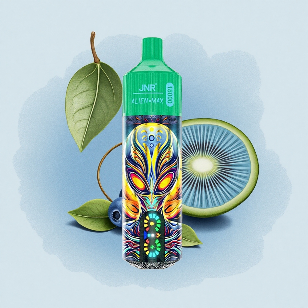 JNR Alien Max 18000 Боровинка Киви Двойна Мрежа & 28мл