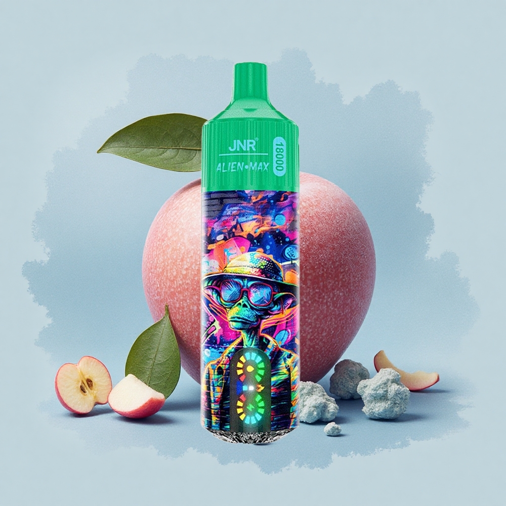 JNR Alien Max 18000 Замръзнала Ябълка Dual Mesh & 28ml