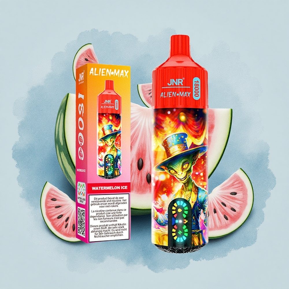 JNR Alien Max 18000 Диня Лед Dual Mesh 28ml