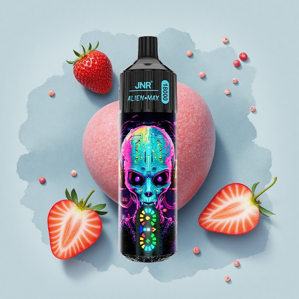 JNR Alien Max 18000 Хуба Баба Ягода Dual Mesh & LED