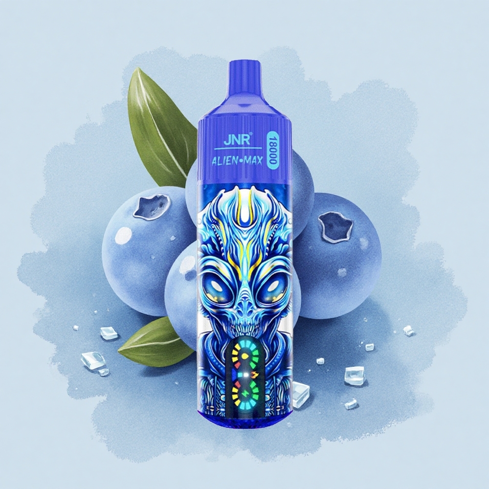 JNR Alien Max 18000 Боровинка На Лед с Двойна Мрежа и Бързо Зареждане