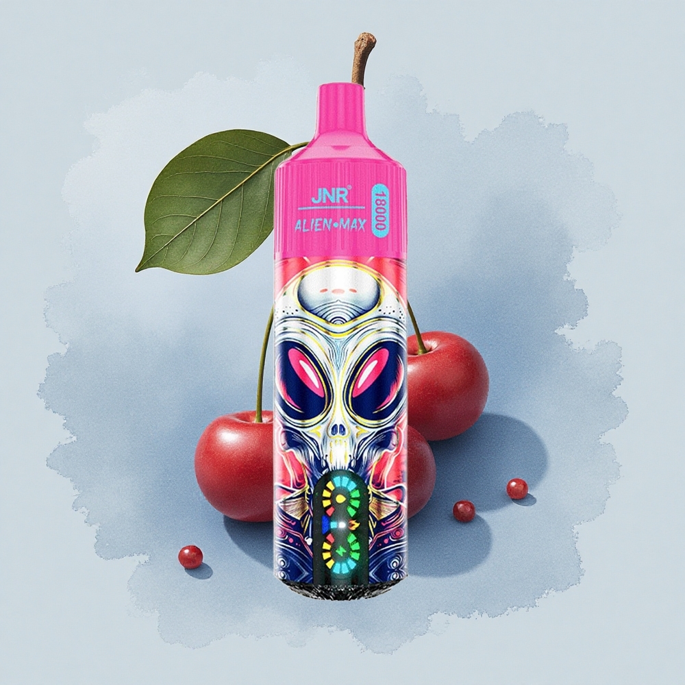 JNR Alien Max 18000 Черешово-Ягодово Двойна Мрежа и Бърз Заряд