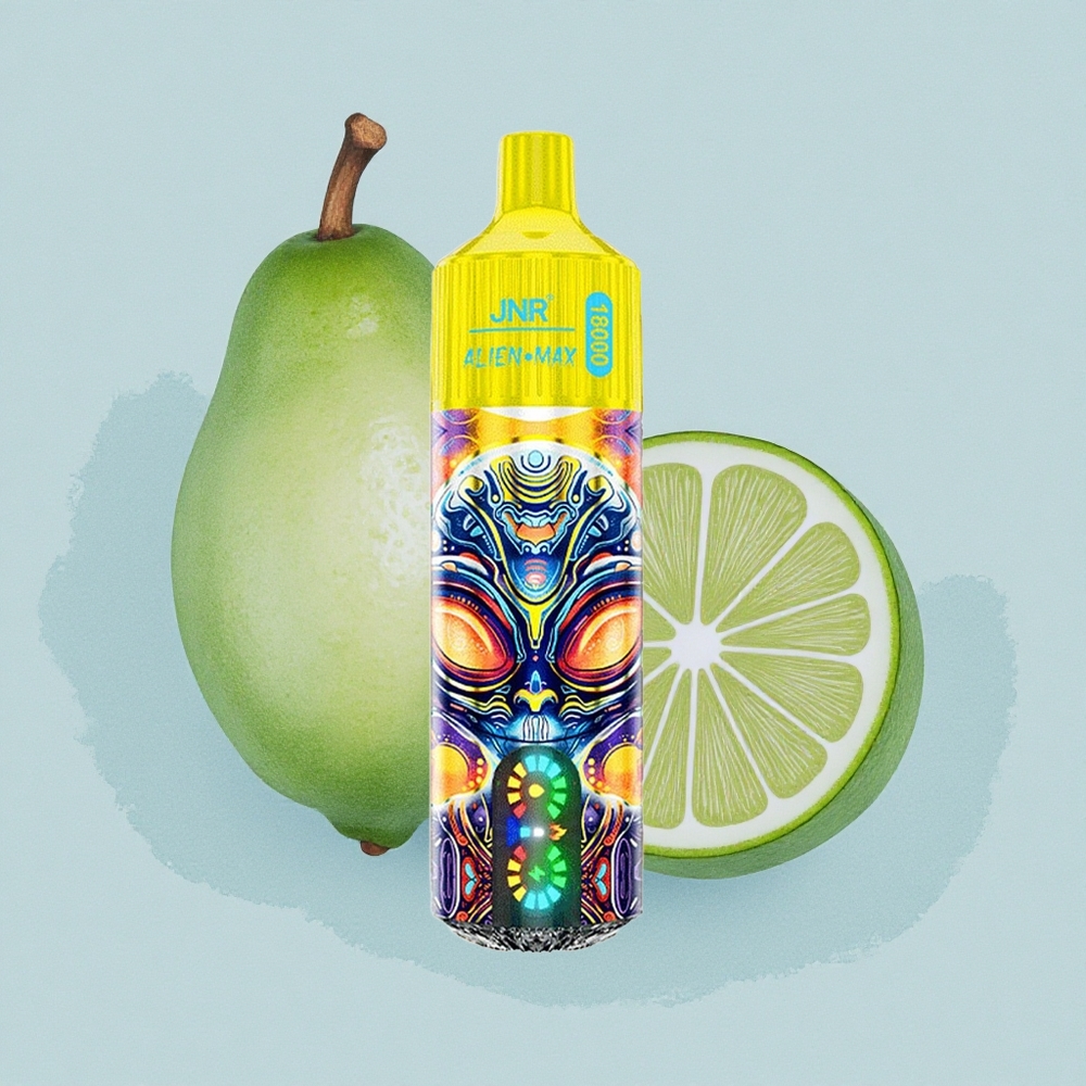JNR Alien Max 18000 Лимон & Лайм с Двойна Греда и Бързо Зареждане