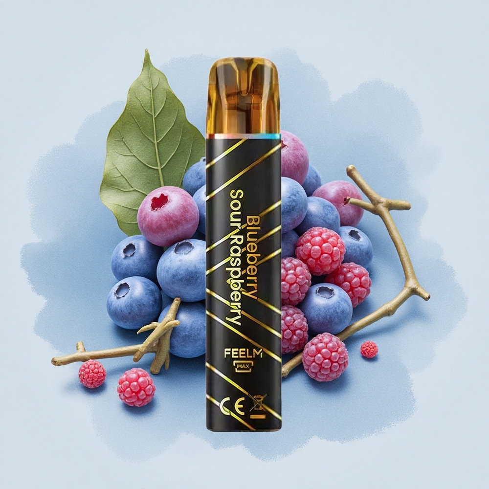 JNR Black&Golden 600+200 Червена боровинка кисела малина 550mAh 2ml 2%