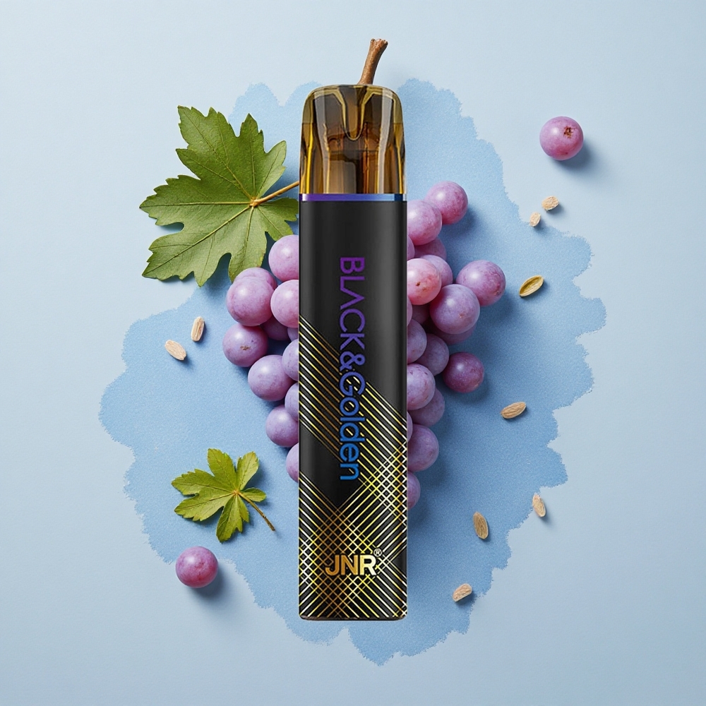 JNR Black&Golden 600+200 Гроздов лед 800 пуфове 550mAh 2ml