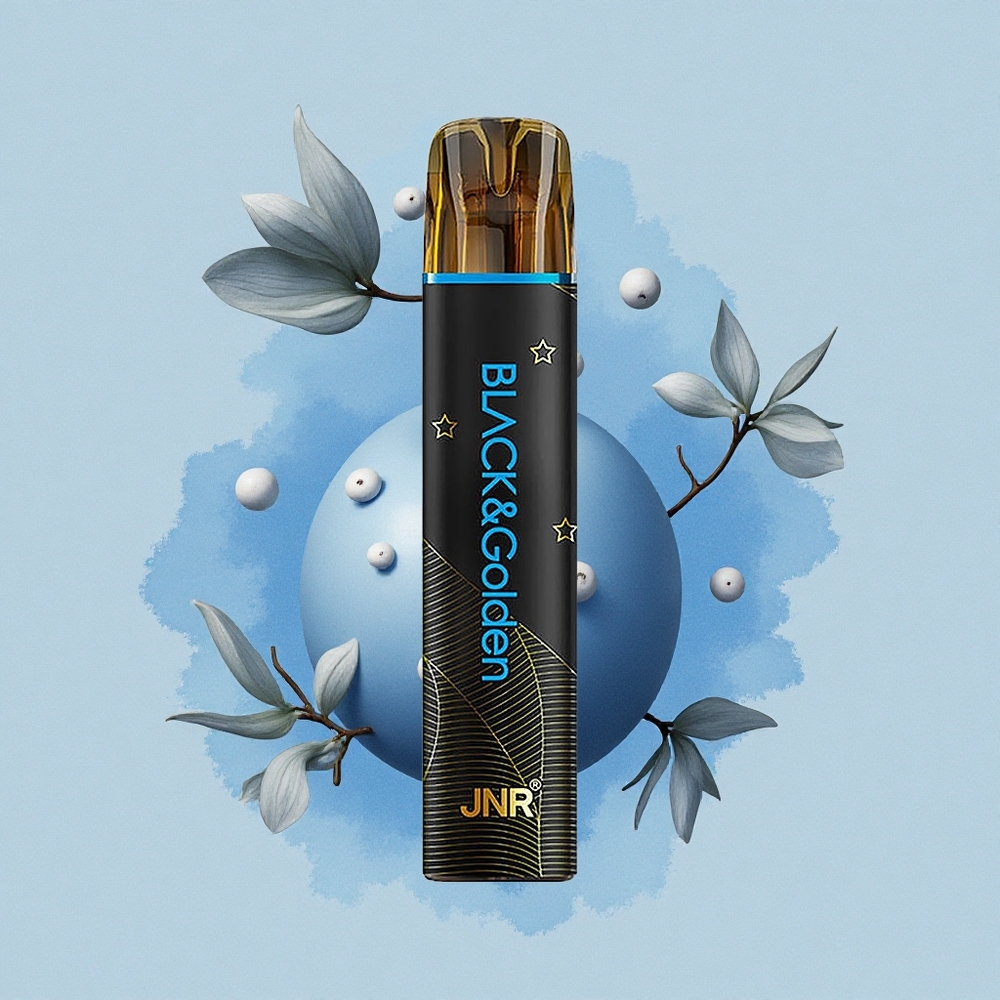 JNR Black&Golden 600+200 Господин Син 800 Пуфове 550mAh 2ml