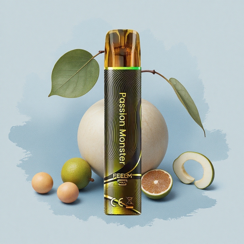 JNR Black&Golden 600+200 Страстен Чудовищен 800 Пуфа 550mAh 2ml