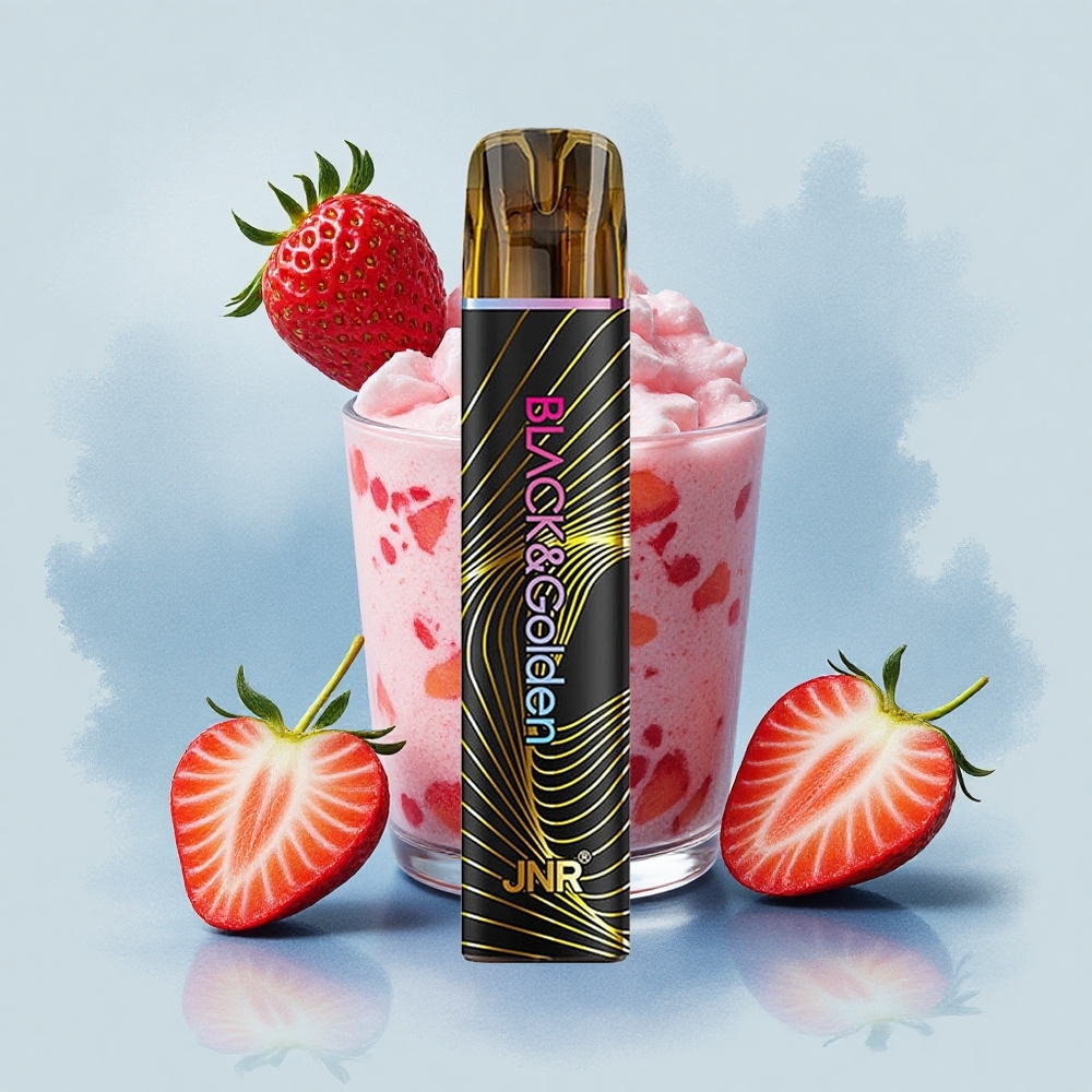 JNR Black&Golden 600+200 Ягодов Лед 800 Пуфов 550mAh 2ml