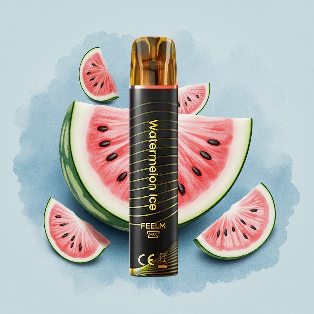 JNR Black&Golden 600+200 Диня Лед 800 пуфове 550mAh 2ml