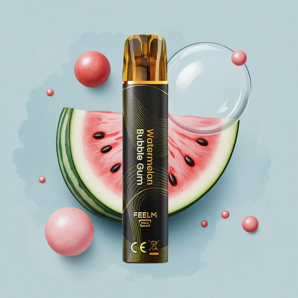 JNR Black&Golden 600+200 Динена Bubble Gum с 800 Въздуха и 2% Никотин