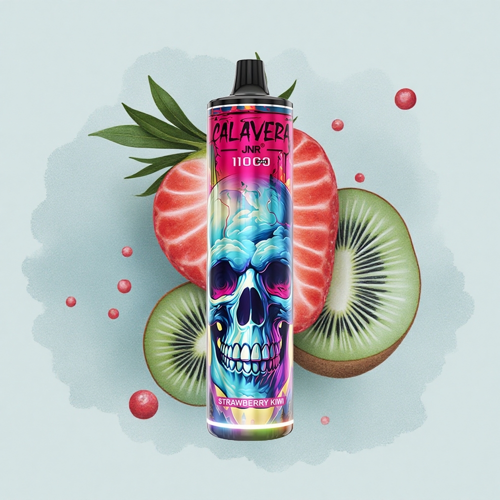 JNR Calavera 11000 Ягода Киви Мрежест Намотка 850mAh Тип-C