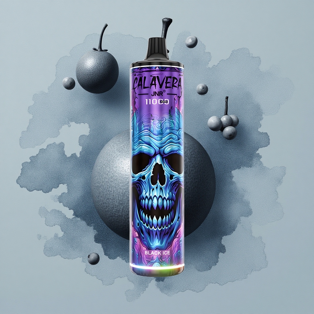 JNR Calavera 11000 Черен Лед Тип-C 850 мАч 21 мл