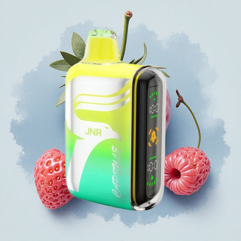 JNR Capsule 15000 Ягода Малина Череша с Dual Mesh Coil и Boost Mode