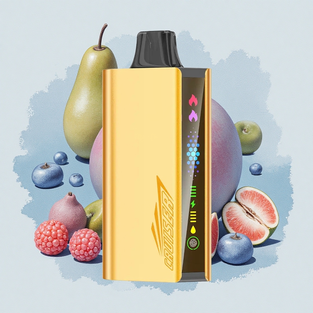 JNR Cruiser 12000 Смесени Ягоди Алуминиево Тяло Двойна Мрежа