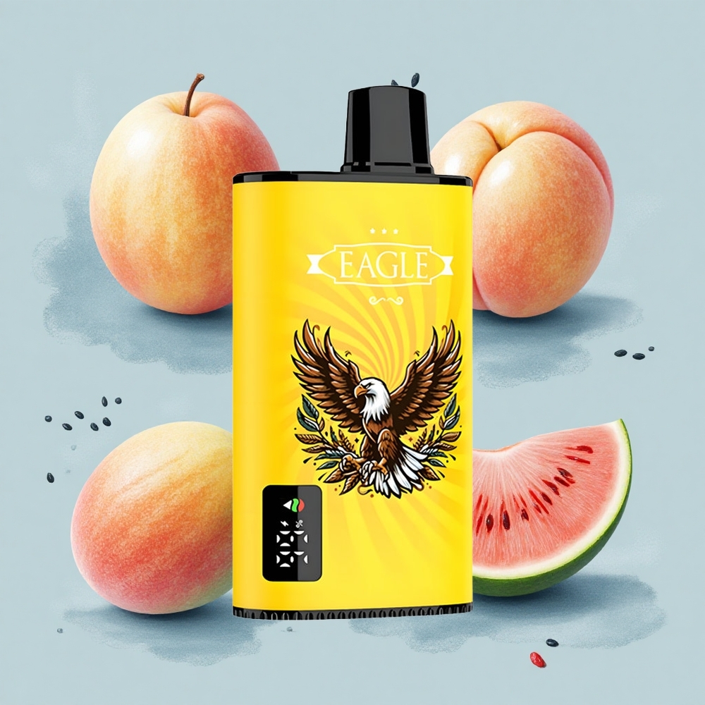 JNR EAGLE Smart 23000 Праскова Манго Диня с 25ml Вкус и Регулируем Въздушен Поток