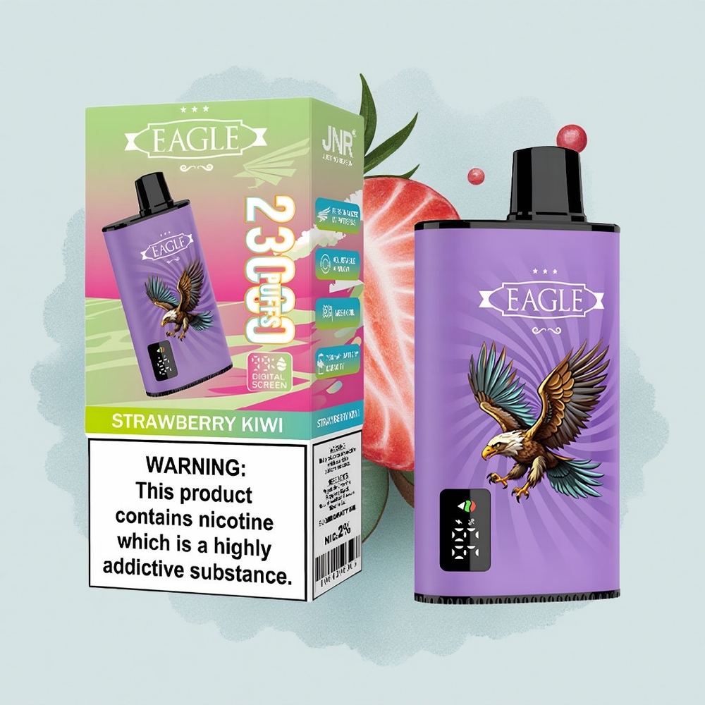 JNR EAGLE Smart 23000 Ягода Киви Дигитален Екран Регулируем Въздушен Поток Батерия 750mAh