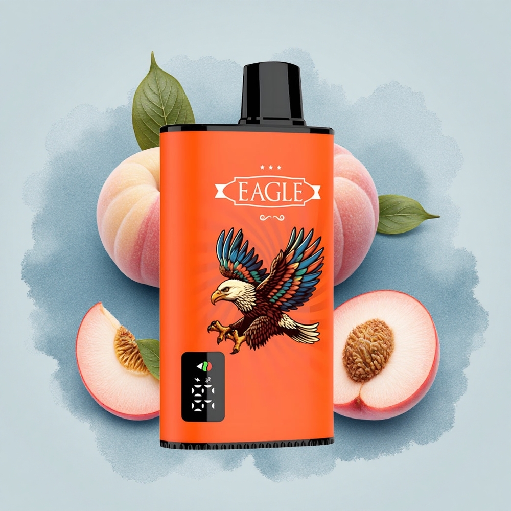 JNR EAGLE Smart 23000 Сочени Праскови с Цифров Екран, Мехова Намотка и Регулируем Въздушен Поток