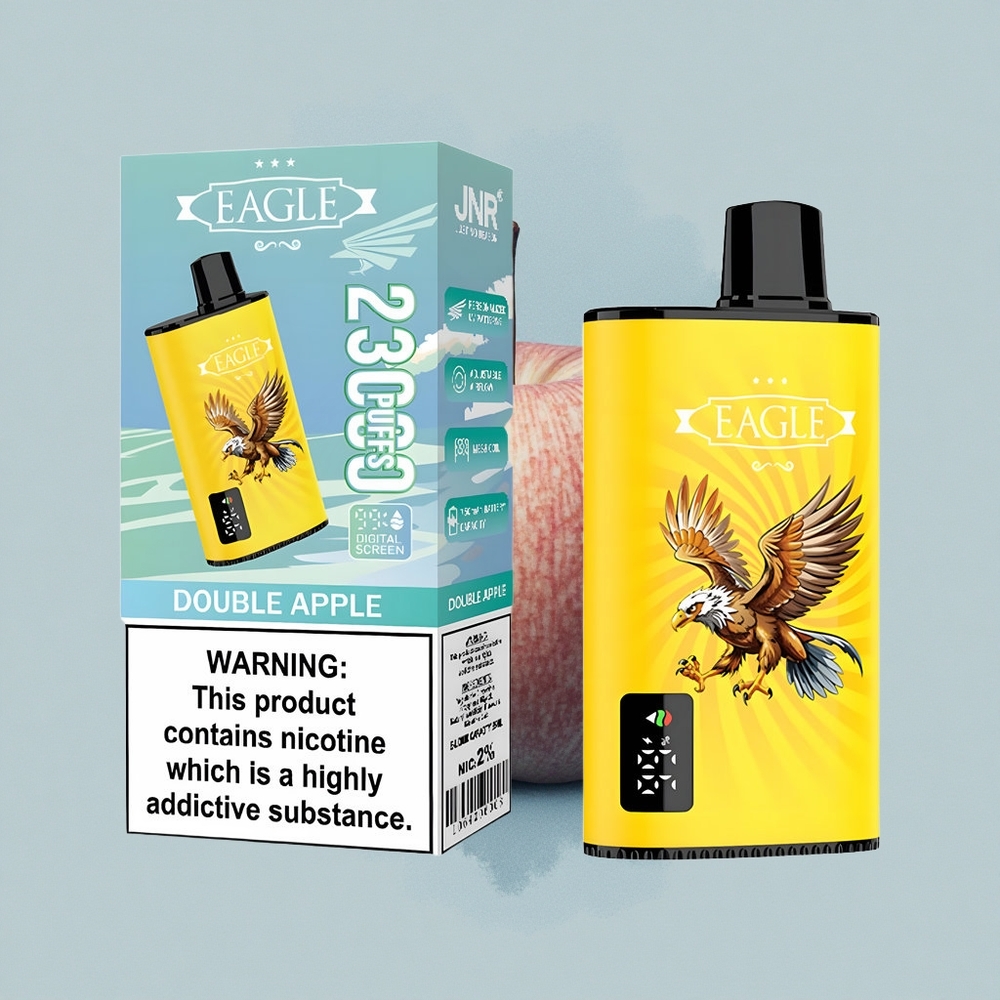 JNR EAGLE Smart 23000 Двойна Ябълка с Дигитален Екран и Регулируем Въздушен Поток