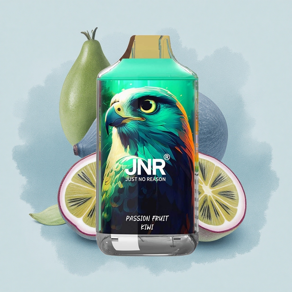 JNR Falcon 16000 Плод на страста киви 16000 пуфове 22ml двойна мрежова намотка