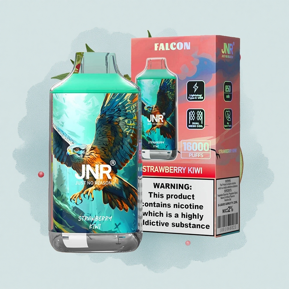 JNR Falcon 16000 Ягода Киви 850 мAh Dual Mesh