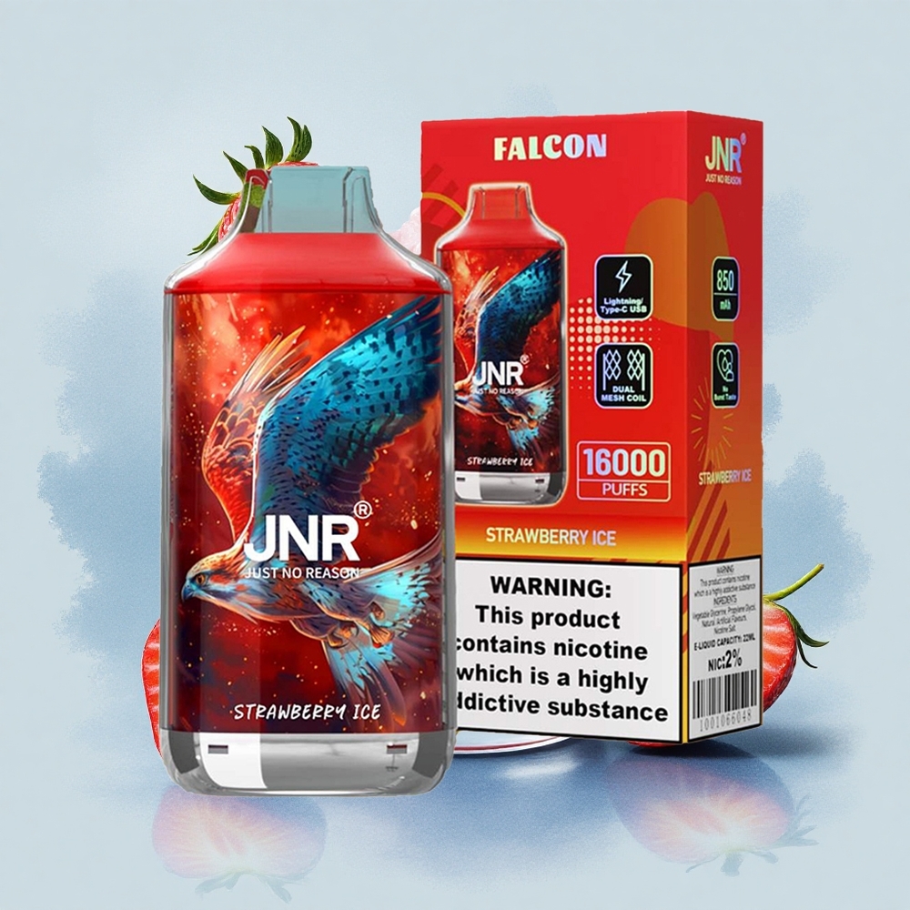 JNR Falcon 16000 Ягодов сладолед 850 mAh Dual Mesh