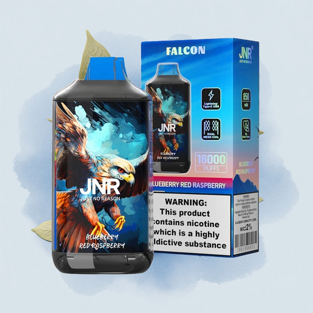 JNR Falcon 16000 Черница Червена Малина 850 mAh Двойна Мрежова Намотка