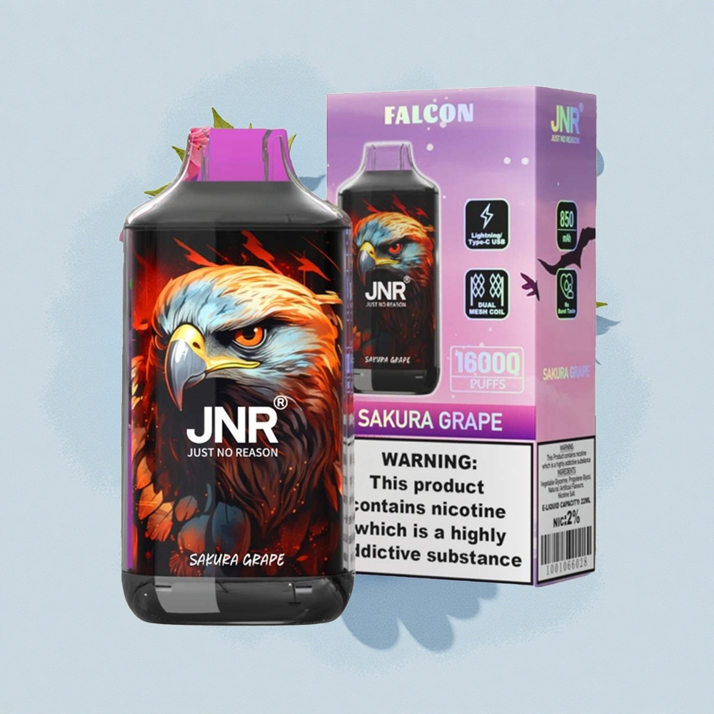 JNR Falcon 16000 Сакурова Грозде Dual Mesh 850 mAh Type C