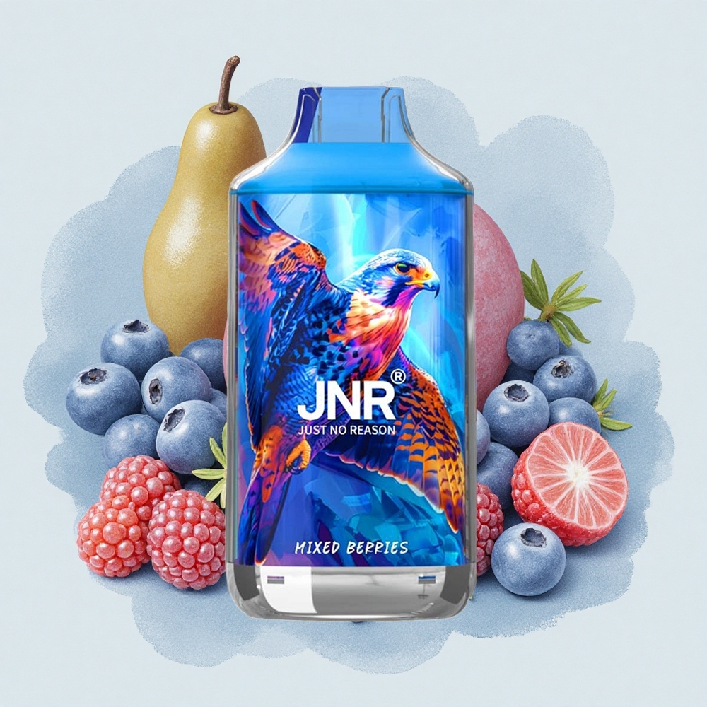 JNR Falcon 16000 Смесени Ягоди Dual Mesh 850 mAh