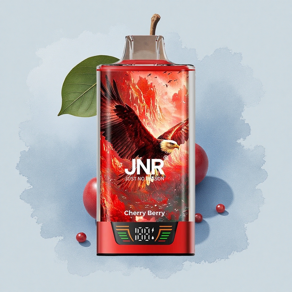 JNR Falcon Pro 28000 Черешова Ягода 30000 Пуфове 30мл 5% Никотин