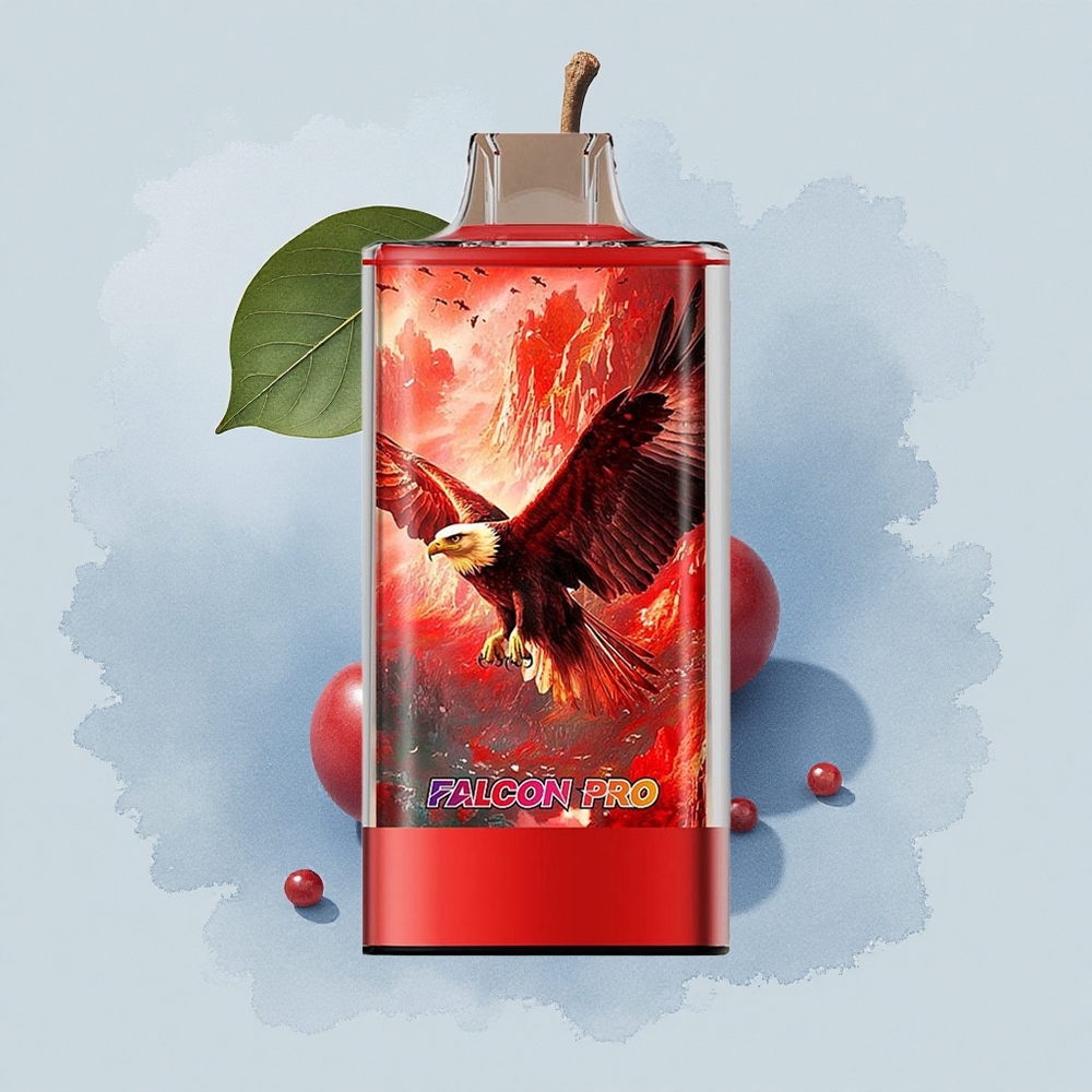 JNR Falcon Pro 28000 Черешова Ягода 30000 Пуфове 30мл 5% Никотин