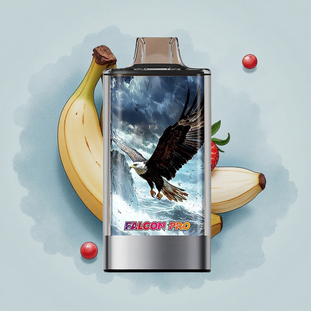 JNR Falcon Pro 28000 Ягодова Бананова с 30мл и 5% Никотин