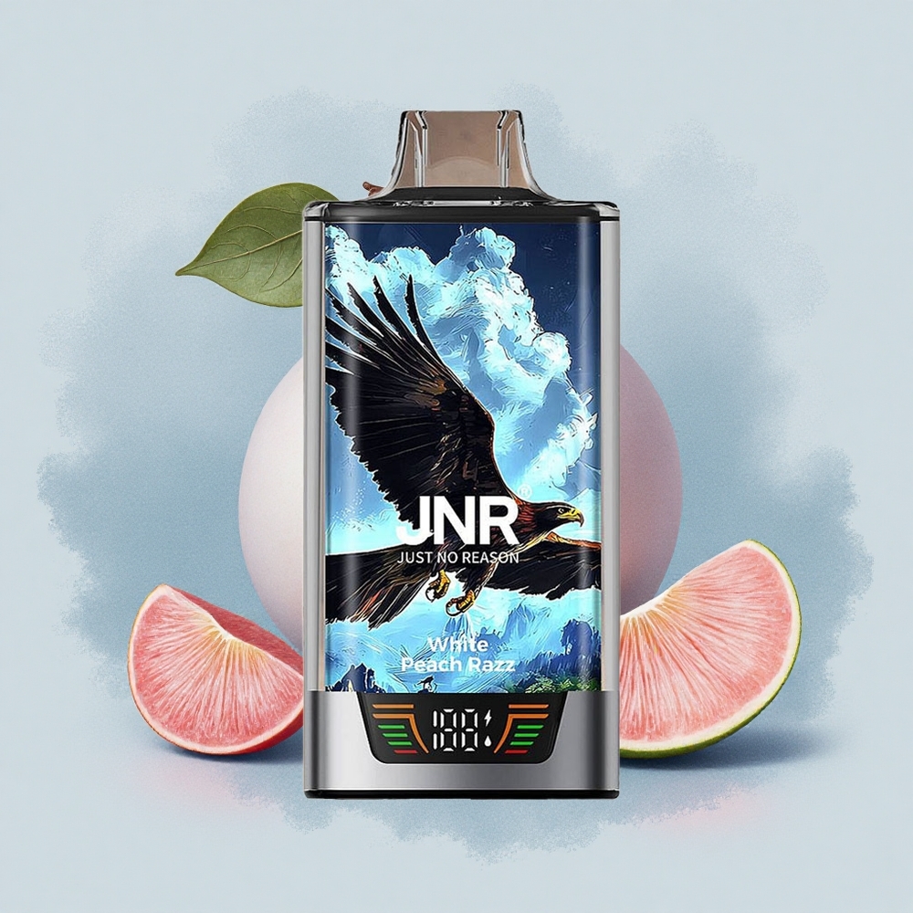 JNR Falcon Pro 28000 Бял Прасков Рез с 30мл и 950мAh Батерия