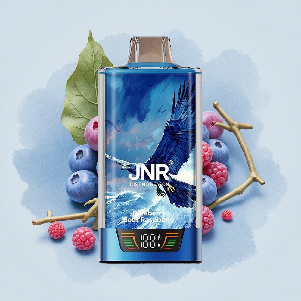 JNR Falcon Pro 28000 Боровинка Кисела Малина 30мл USB Type-C Dual Mesh