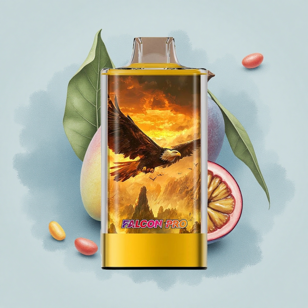 JNR Falcon Pro 28000 Манго Пъд Пъд Дух с 30мл Предварително Напълнен и Двойна Мрежова Намотка