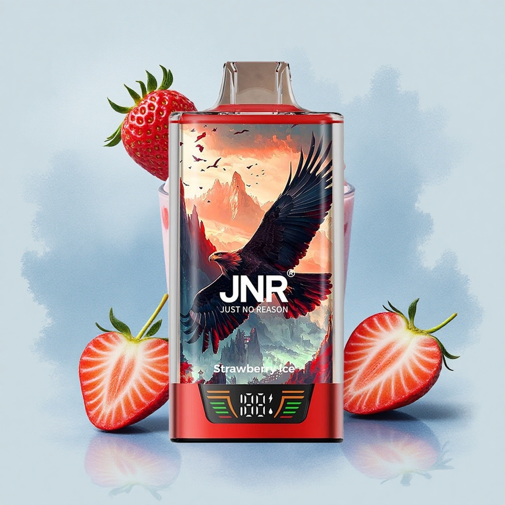 JNR Falcon Pro 28000 Ягодов Сладолед с 30ml и Dual Mesh Coil