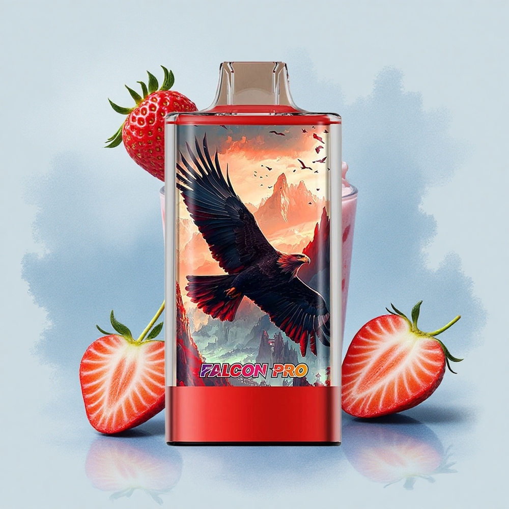 JNR Falcon Pro 28000 Ягодов Сладолед с 30ml и Dual Mesh Coil