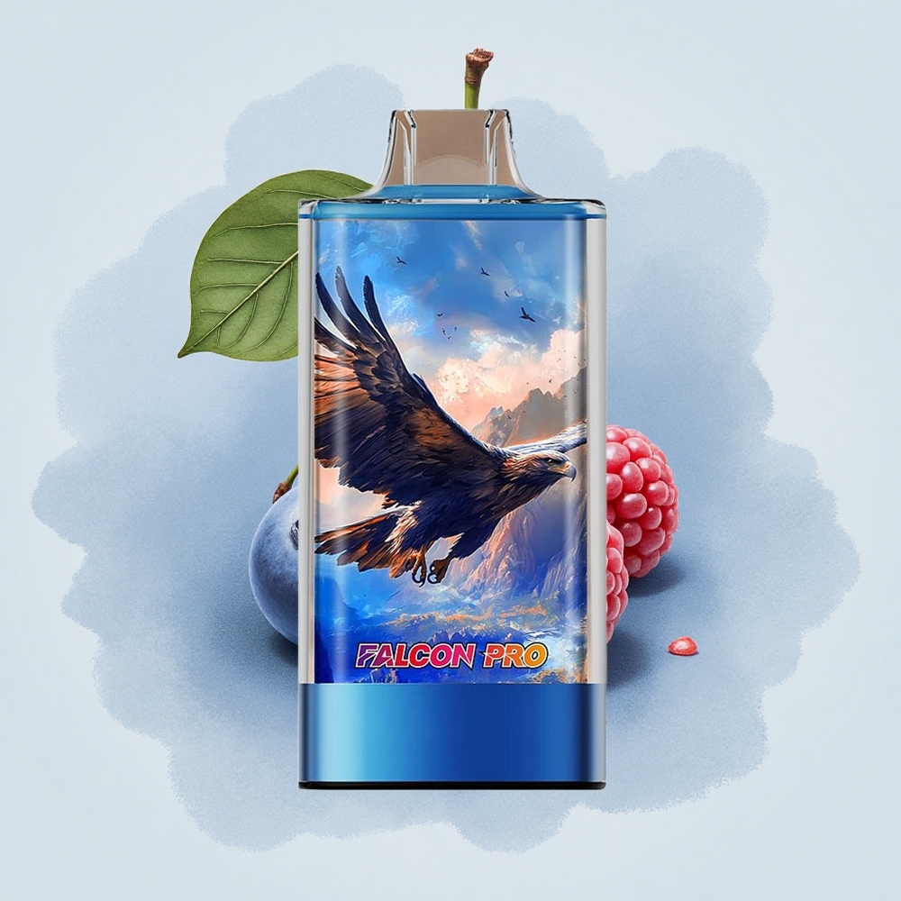 JNR Falcon Pro 28000 Боровинка Малина Череша със Smart Display и Dual Mesh Coil