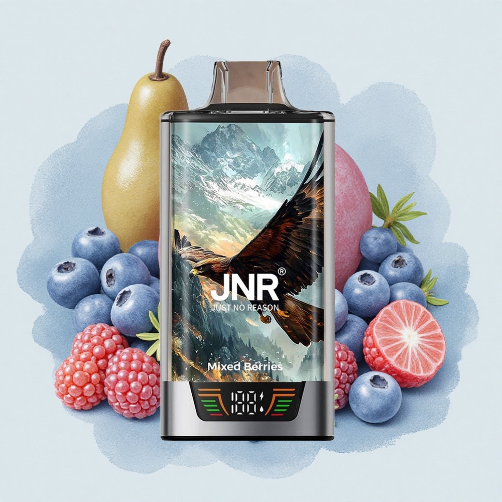 JNR Falcon Pro 28000 Смесени Горски Плодове с Двойна Мрежа и Умен Дисплей