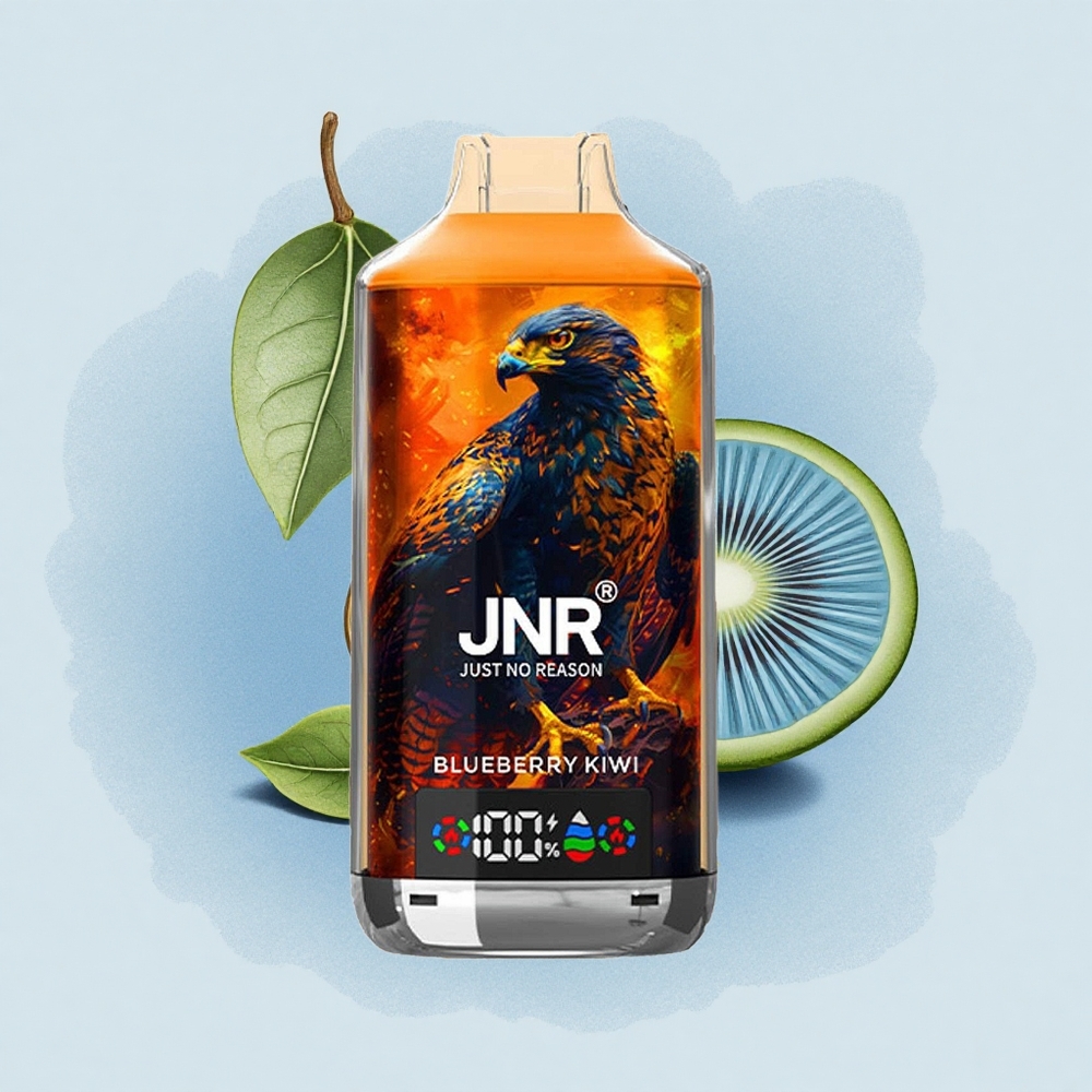 JNR Falcon X 18000 Боровинка Киви 18000 Пуфове 24мл Двойна Мрежа