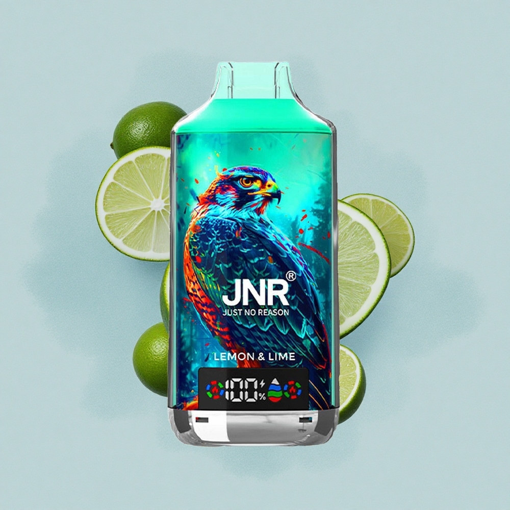 JNR Falcon X 18000 Лимон Лайм 24ml Dual Mesh Digital Type-C