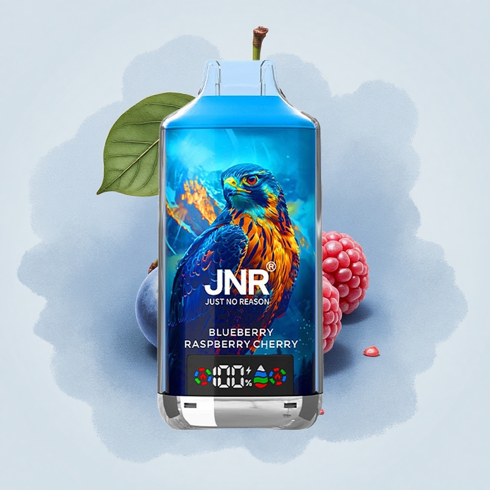 JNR Falcon X 18000 Боровинка Малина Череша 750mAh Dual Mesh