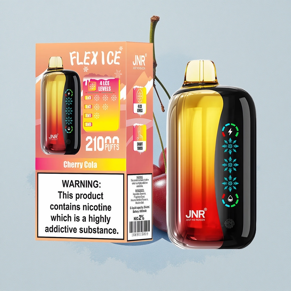 JNR Flex Ice 21000 Черешов Кола Ледено Настроим 26мл 1000mAh