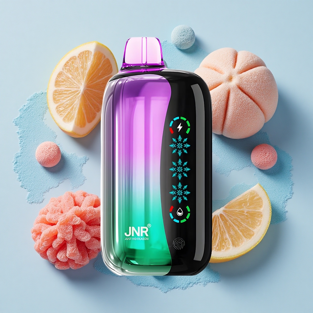 JNR Flex Ice 21000 Кисели Черешови Гумени с Adjustable Ice и Type-C Зарядно